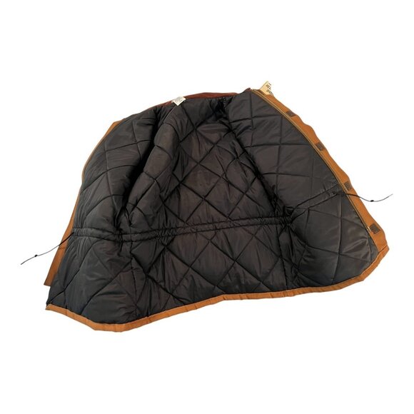 Carhartt Mens Arctic Workwear Duck Quilted Coat CQQ186 Size 44 (XL) NEW - Picture 3 of 7